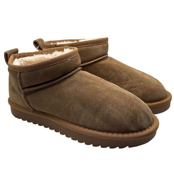 CUSHIONAIRE Women's pull on boot 6.5 CHESTNUT - Picture 1 of 7